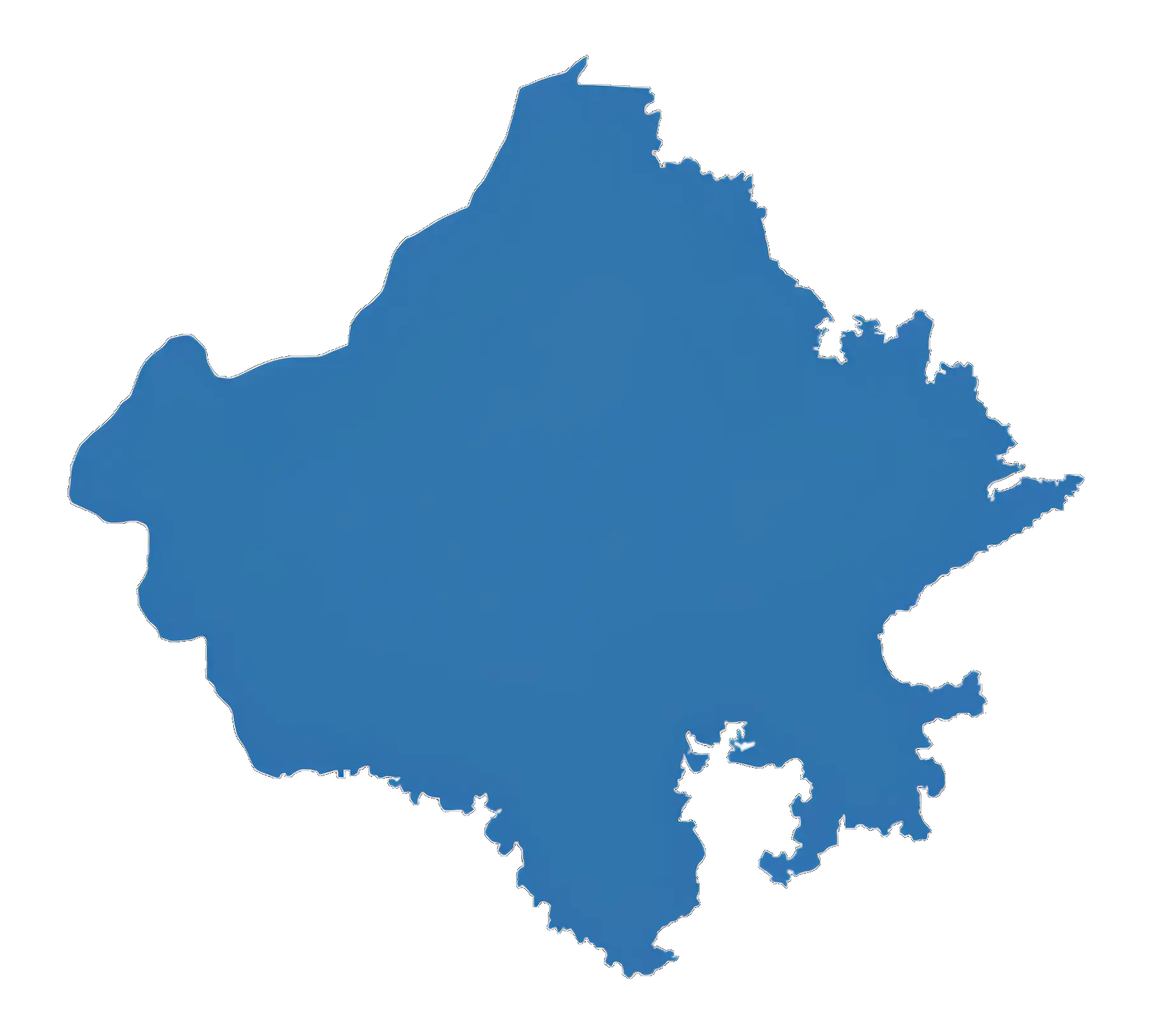 Rajasthan presence map